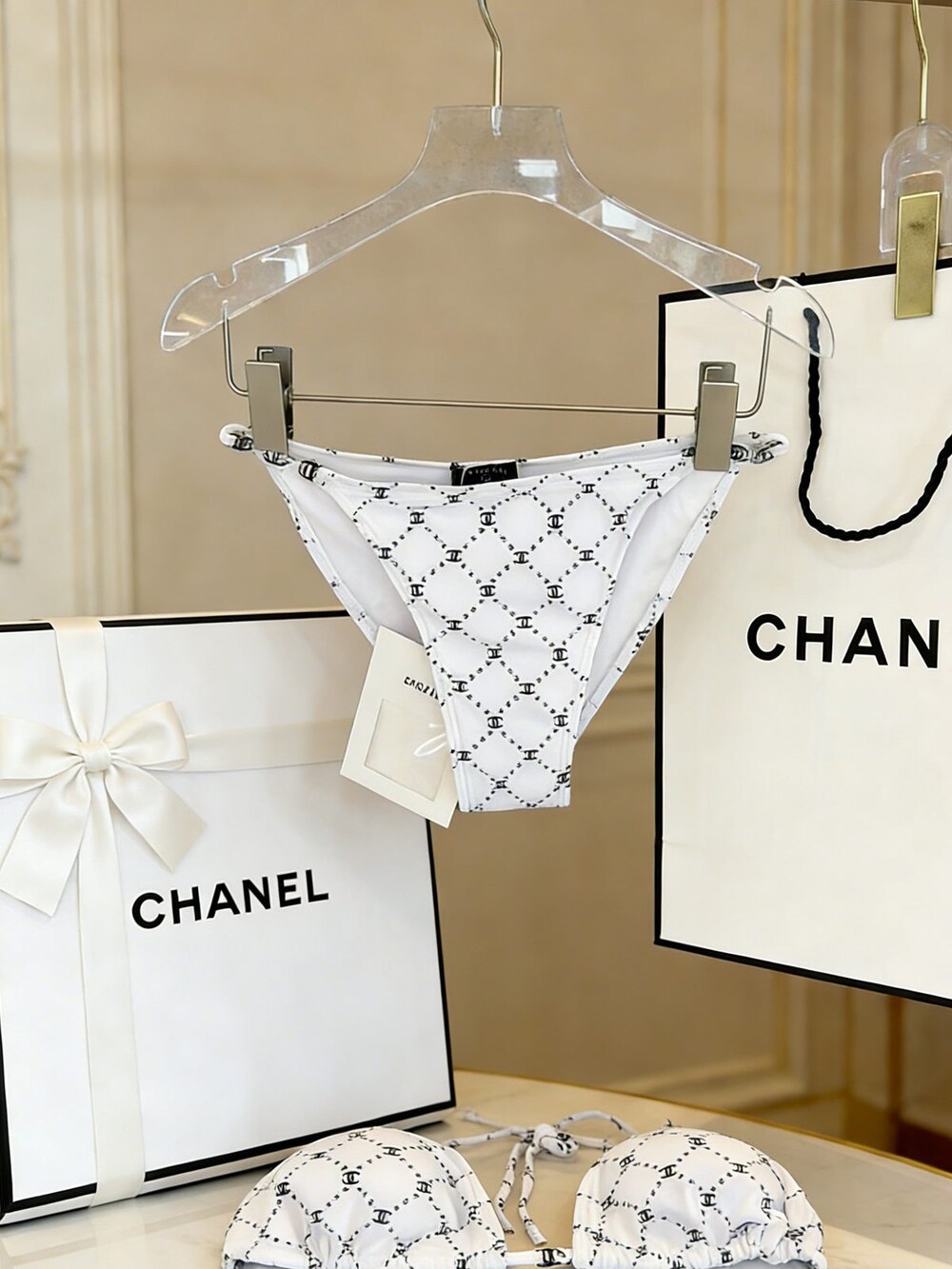 Chanel Iconic Quilted Swimwear - Picture 4 of 6